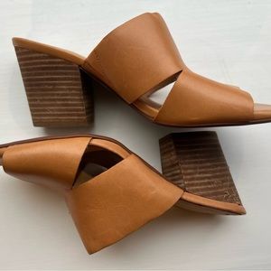 Madewell tan mule sandals